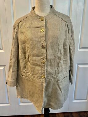 NWOT linen jacket
